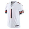 Justin Fields Chicago Bears Nike White Color Rush Alternate Replica Je -  Clark Street Sports