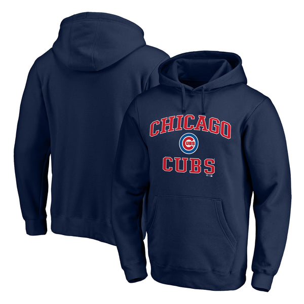 Chicago Cubs Script Grey Hoodie - Clark Street Sports
