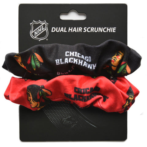 Chicago Blackhawks Dual Hair Scrunchie