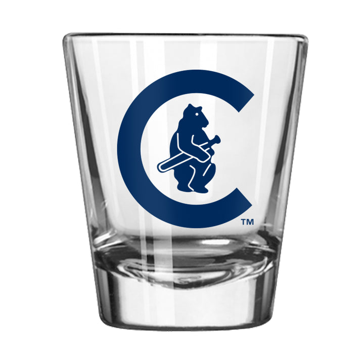 Chicago Cubs 1914 Vintage Logo Shot Glass