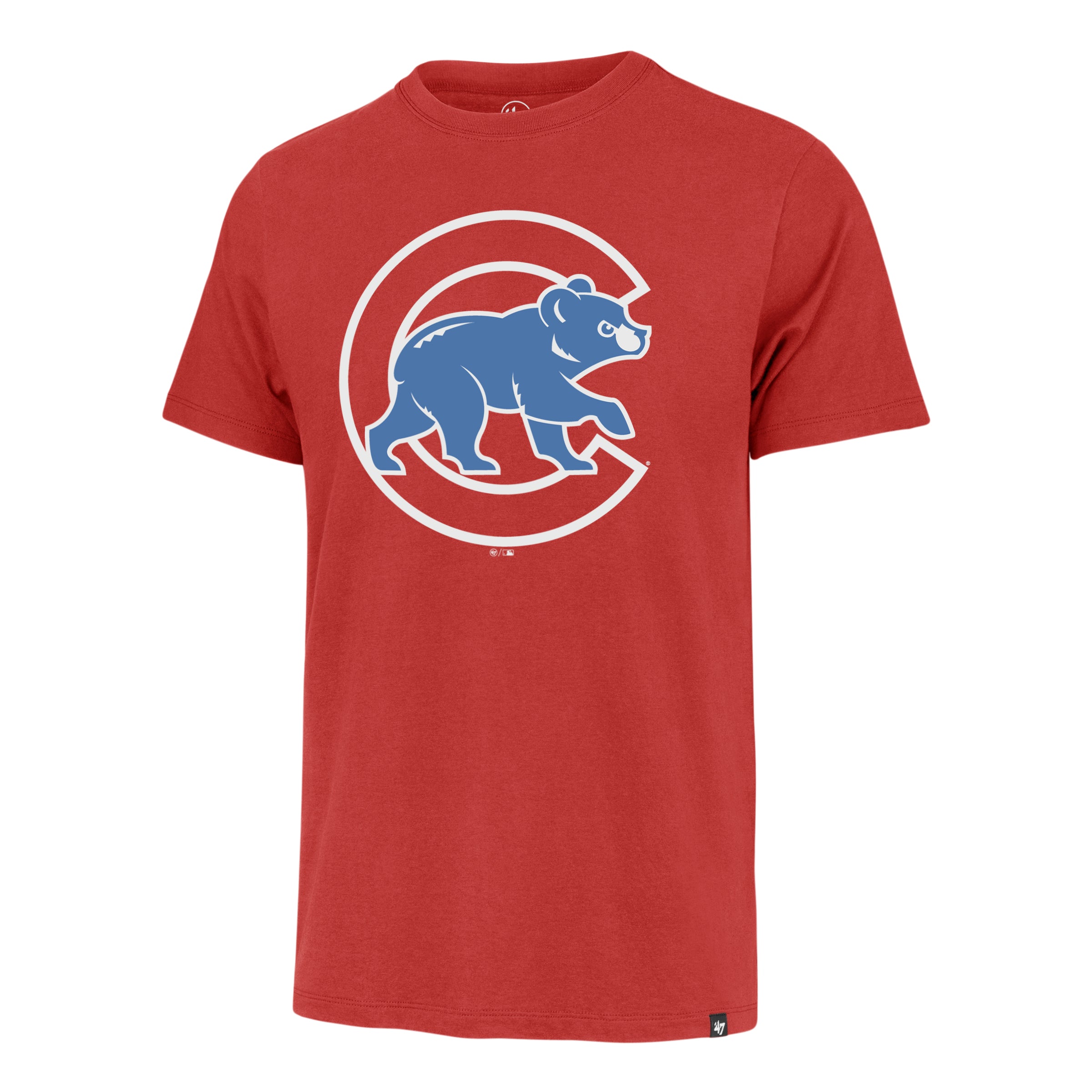 Chicago Cubs Pink Tie-Dye Walking Bear T-Shirt