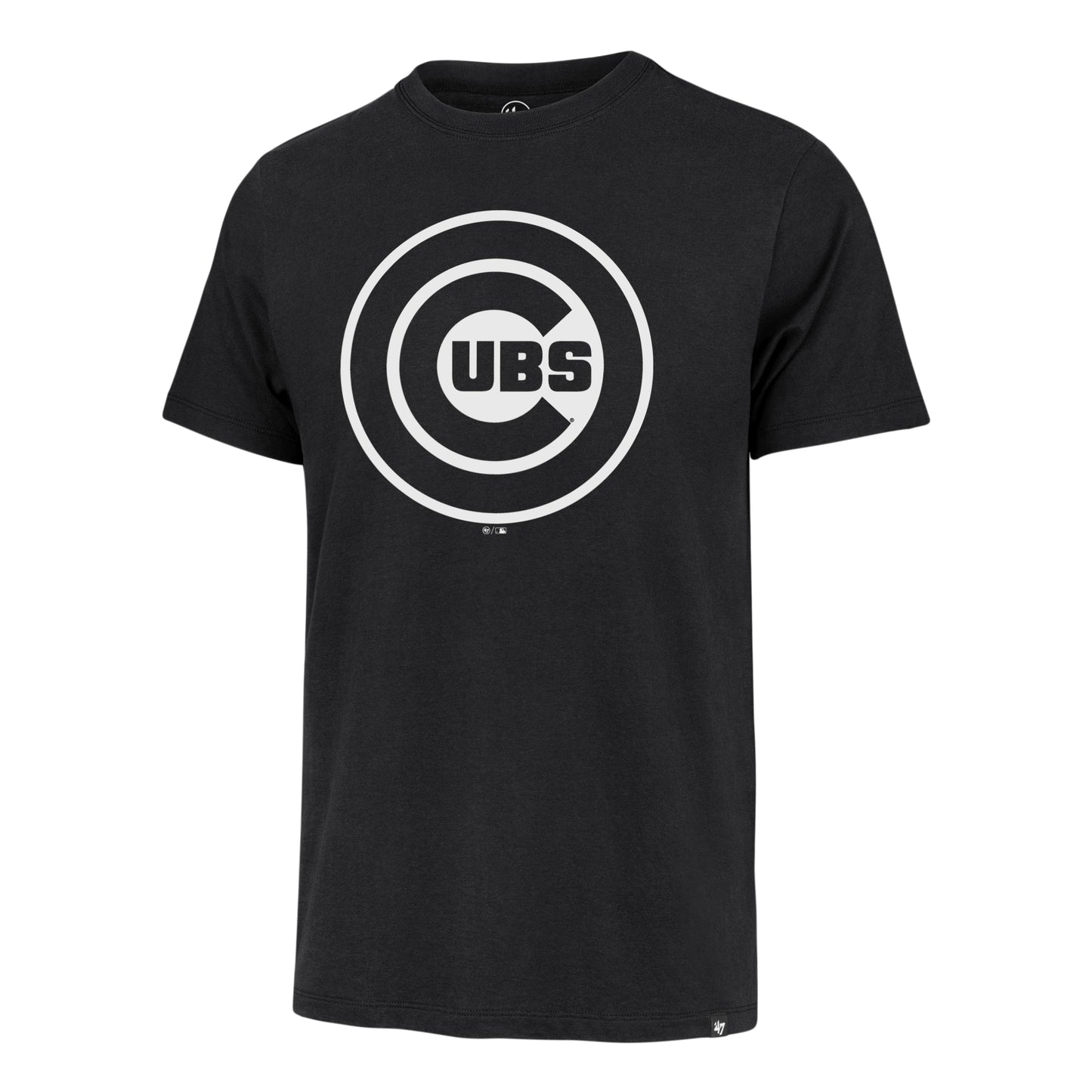 Chicago Cubs Flint Black Imprint Franklin T-Shirt