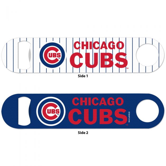 Chicago Cubs Metal Two Sided Bottle Opener
