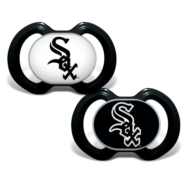 Chicago White Sox Pacifiers 2 Pack Set