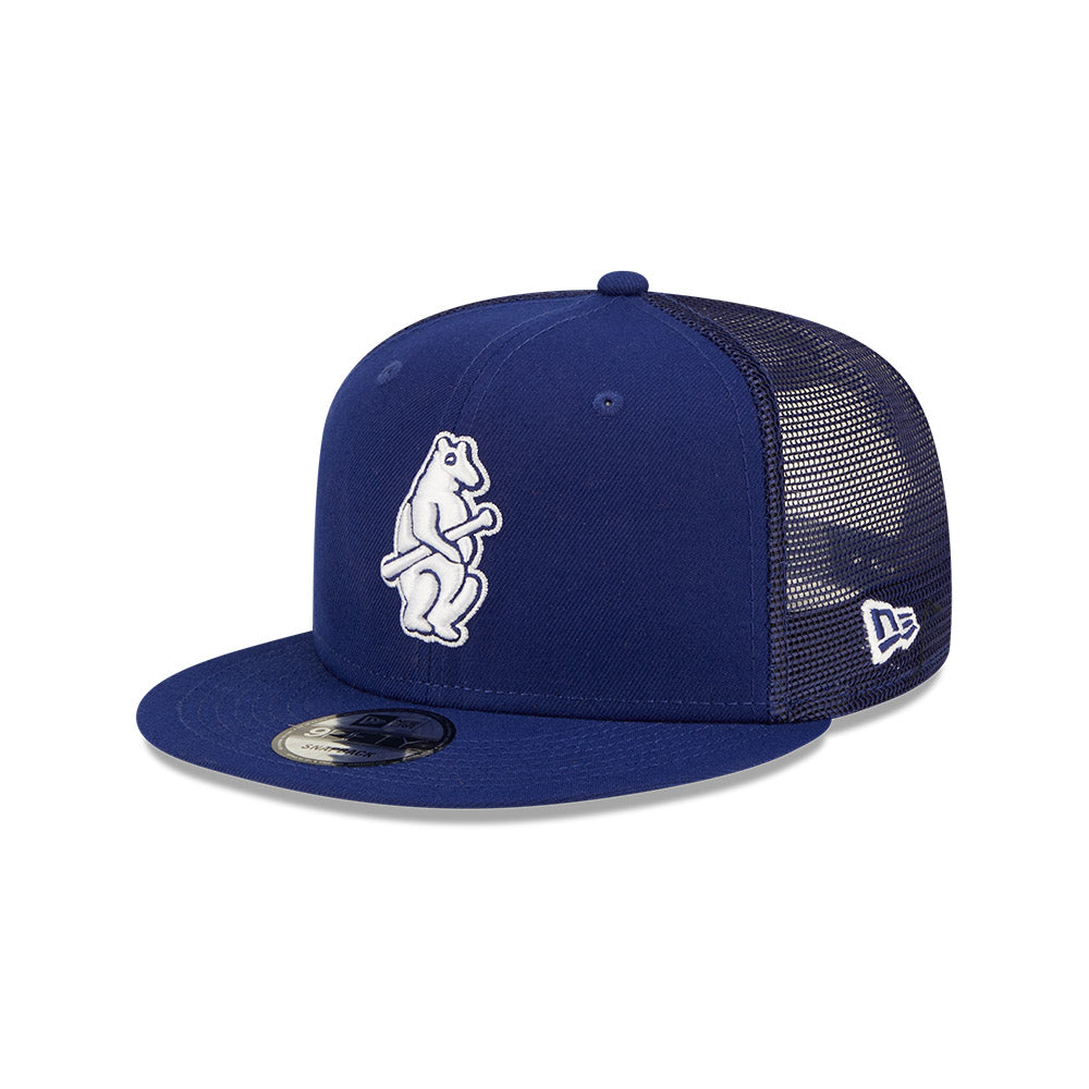 Chicago Cubs Navy 1914 Classic New Era 9FIFTY Mesh Snapback