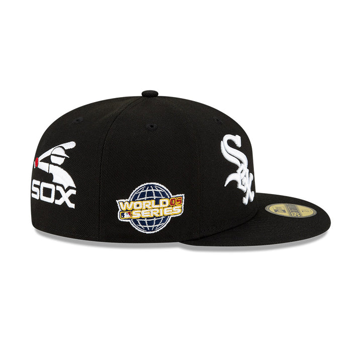 New Era 59FIFTY Chicago White Sox Patch Pride Fitted Hat 7 7/8