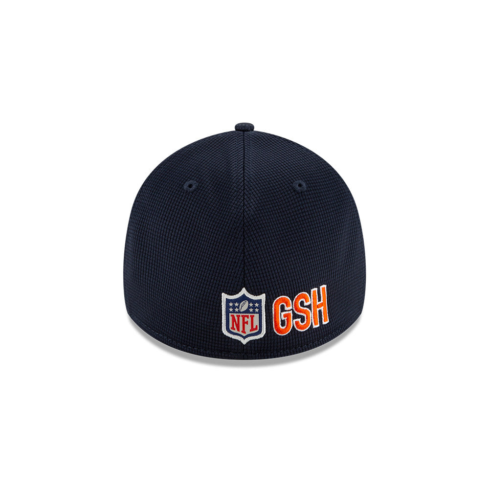 Chicago Bears 2021 Navy Home Sideline C 39THIRTY Flex Fit Hat