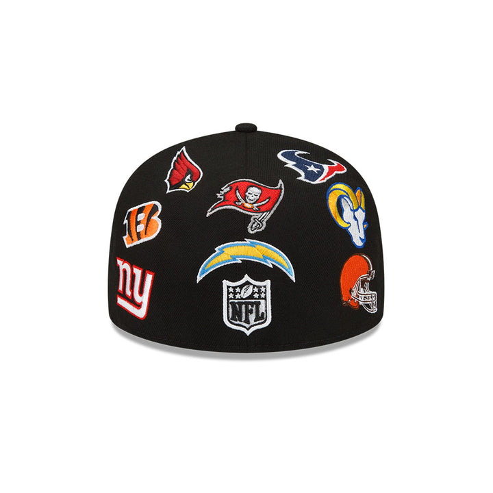 NFL All Over Logos New Era 59FIFTY Fitted Hat