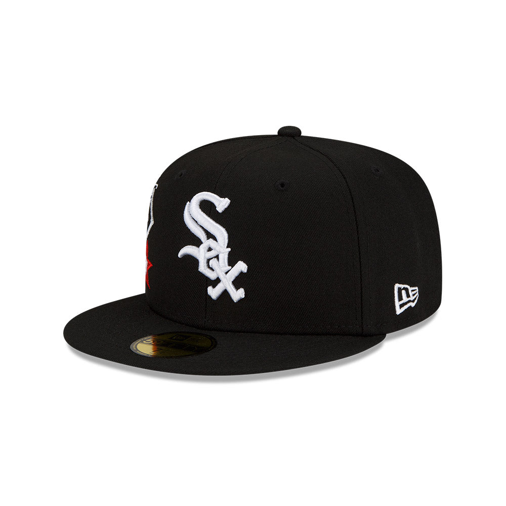 Chicago White Sox City Cluster Black New Era 59FIFTY Fitted Hat