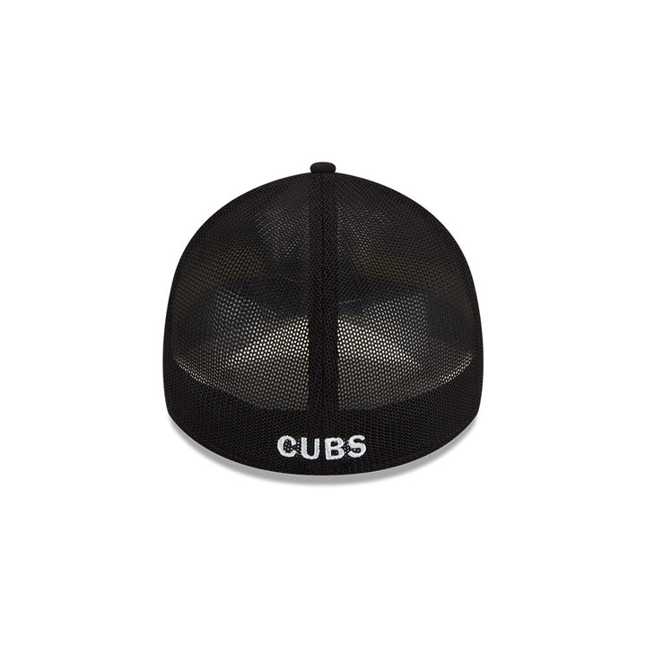 Chicago Cubs Black Batting Practice New Era 39THIRTY Flex Fit Hat