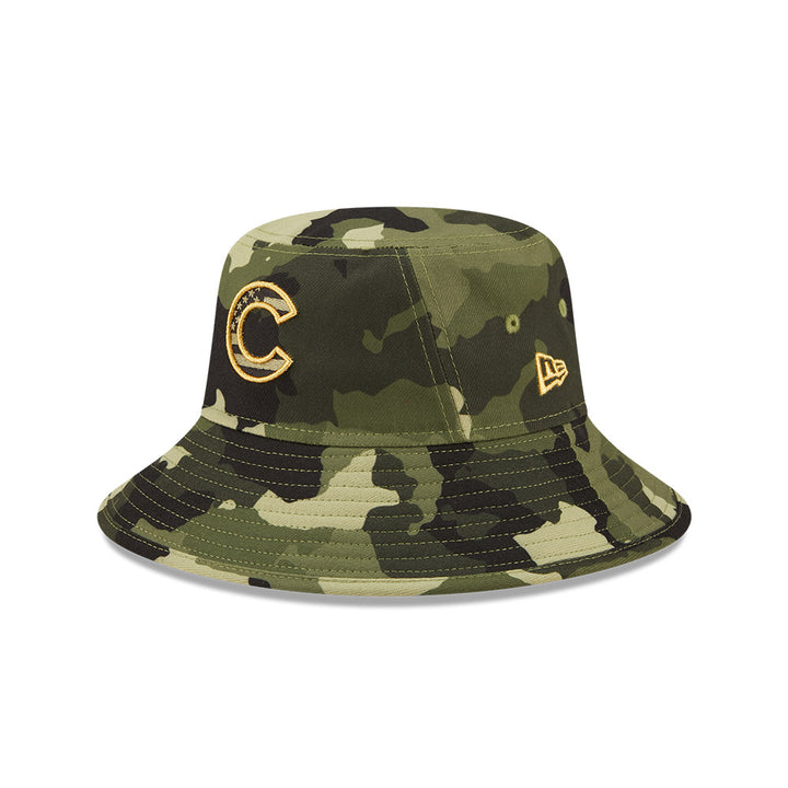 Chicago Cubs New Era 2022 Armed Forces Day Bucket Hat - Clark Street Sports