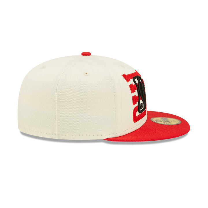 Chicago Bulls HWC FABULOUS Kelly-White Fitted Hat by New Era