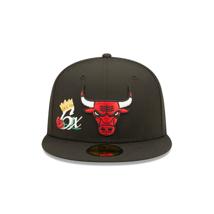 Chicago Bulls Crown 6x Champs New Era 59FIFTY Fitted Hat