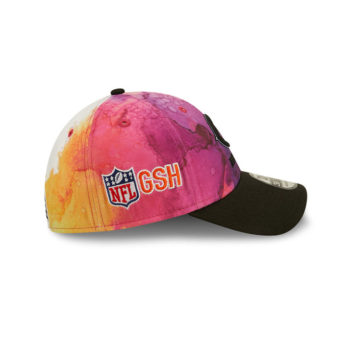 Chicago Bears New Era 2022 NFL Crucial Catch 39THIRTY Flex Hat - Pink/Black