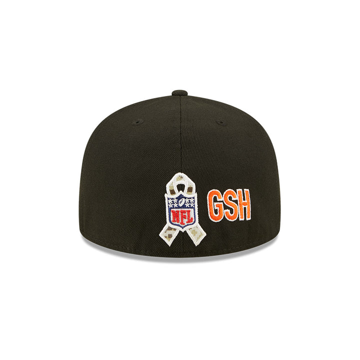 Chicago Bears 2022 Salute To Service On-Field New Era 59FIFTY Fitted Hat