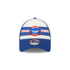 Chicago Cubs Team Stripes Throwback New Era 9FORTY Adjustable Hat