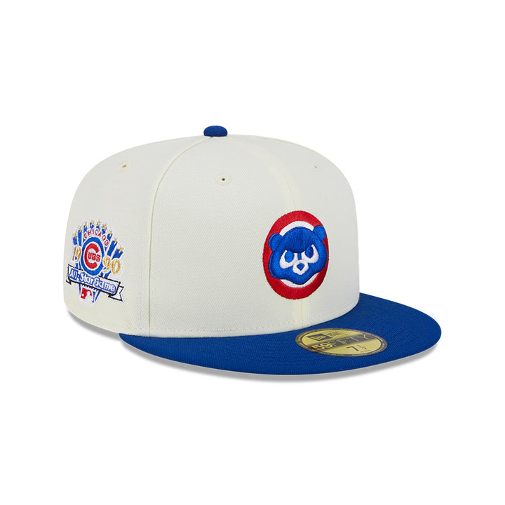 Chicago Cubs Chrome Retro Throwback New Era 59FIFTY Fitted Hat - Clark  Street Sports