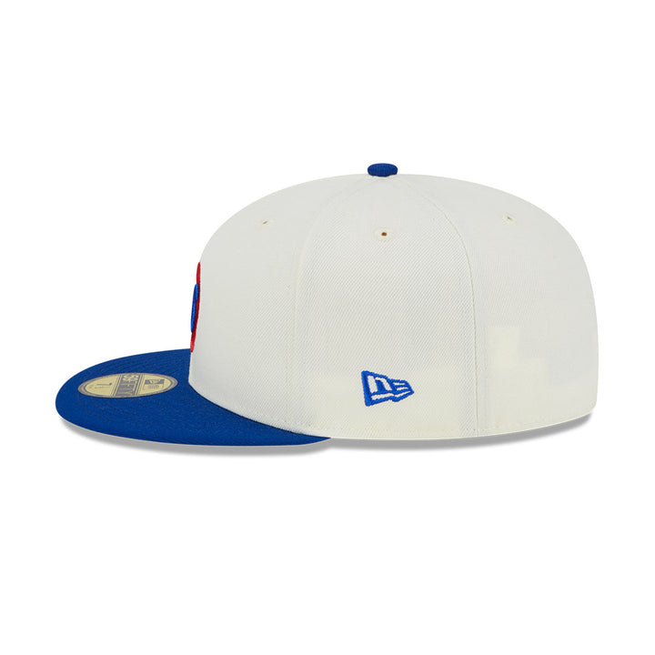 Chicago Cubs Chrome Retro Throwback New Era 59FIFTY Fitted Hat