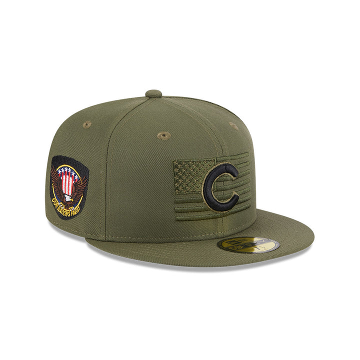 Honor! Chicago Cubs 2023 Armed Forces Day On-Field 59FIFTY Fitted Hat by  New Era is in stock! Link in profile!