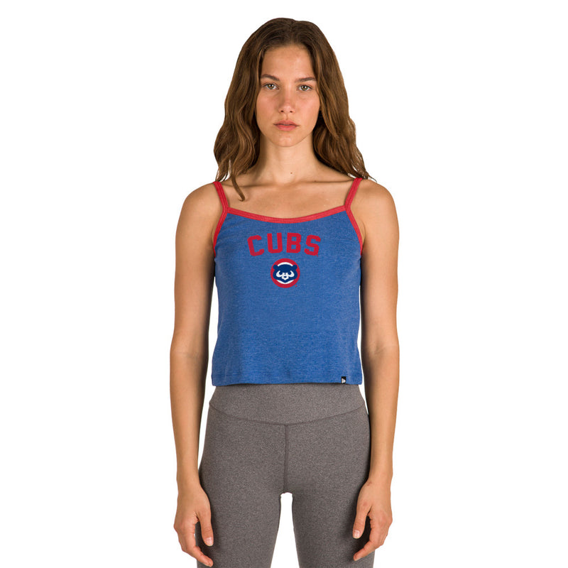 Chicago Cubs Women's Royal Throwback Tank Top