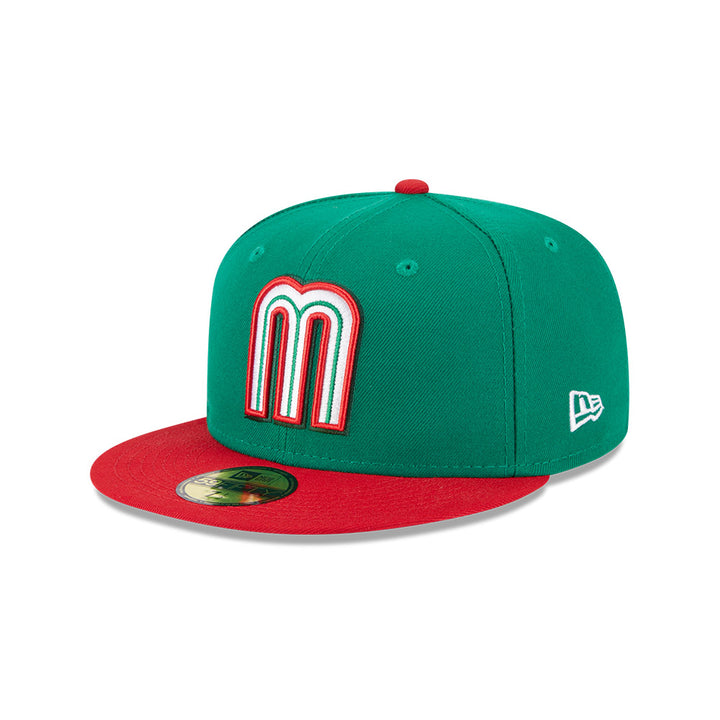 2023 WBC World Baseball Mexico Team Classic Cap Sun Hat 59 Fitty Hats  Official
