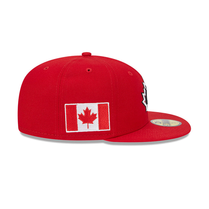 2023 World Baseball Classic New Era 59FIFTY Fitted Hat - Canada