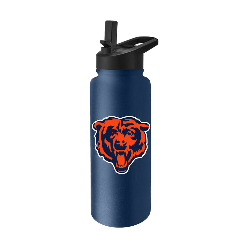 Chicago Bears 34oz Navy Swagger Quencher Water Bottle