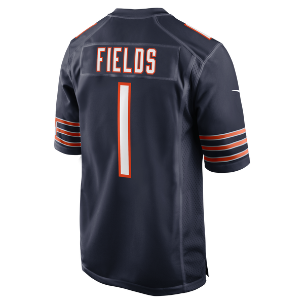 Justin Fields Chicago Bears Nike Orange Alternate Game Replica Jersey -  Clark Street Sports