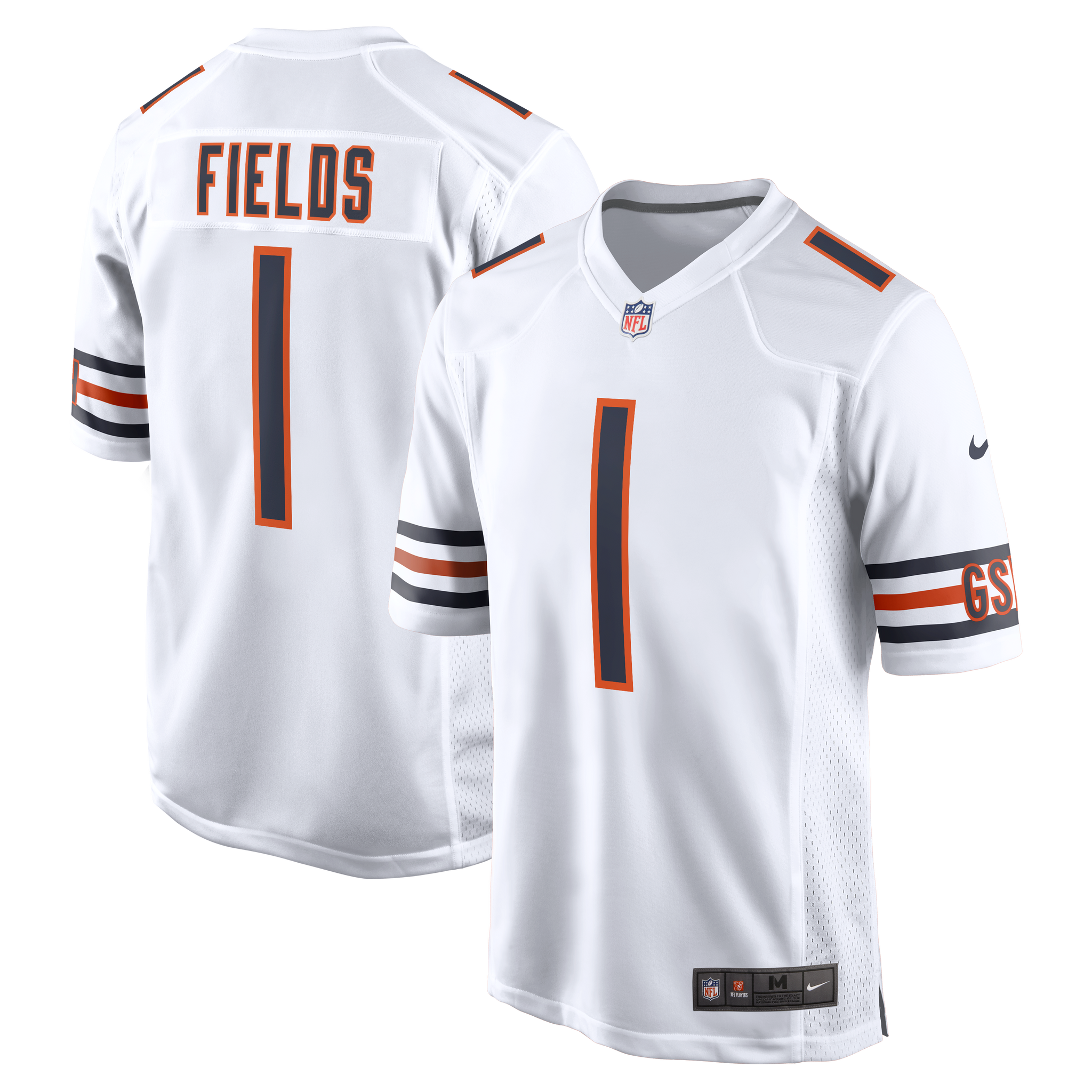 Chicago Bears Justin Fields Toddler Game Replica Jersey