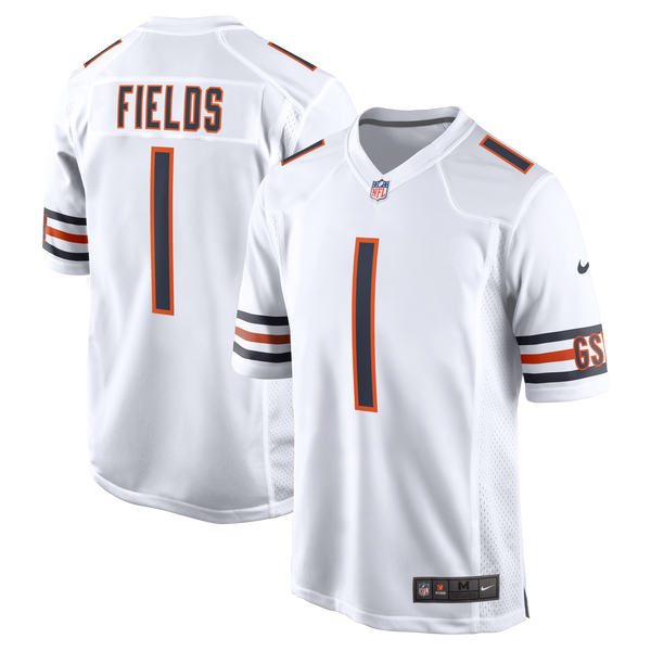 Nike Men's Chicago Bears Justin Fields Navy Limited Jersey