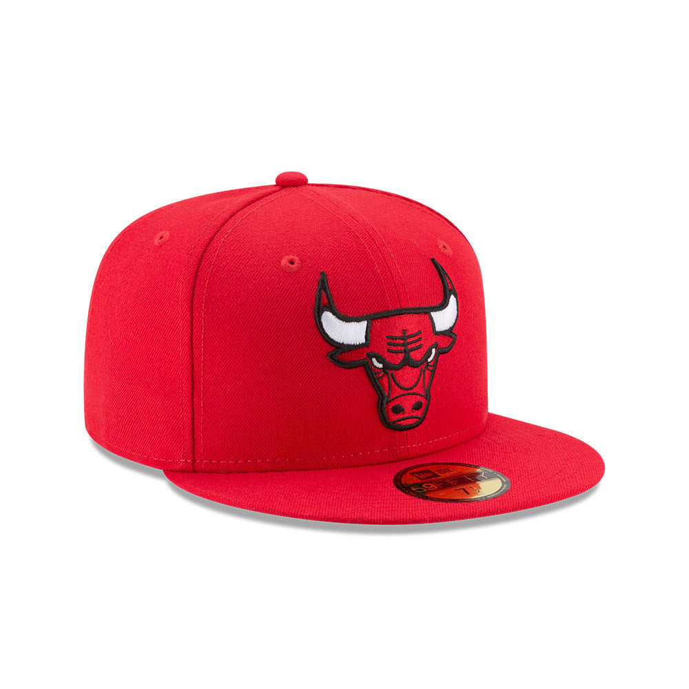 Chicago Bulls Red New Era 59FIFTY Fitted Hat – Clark Street Sports