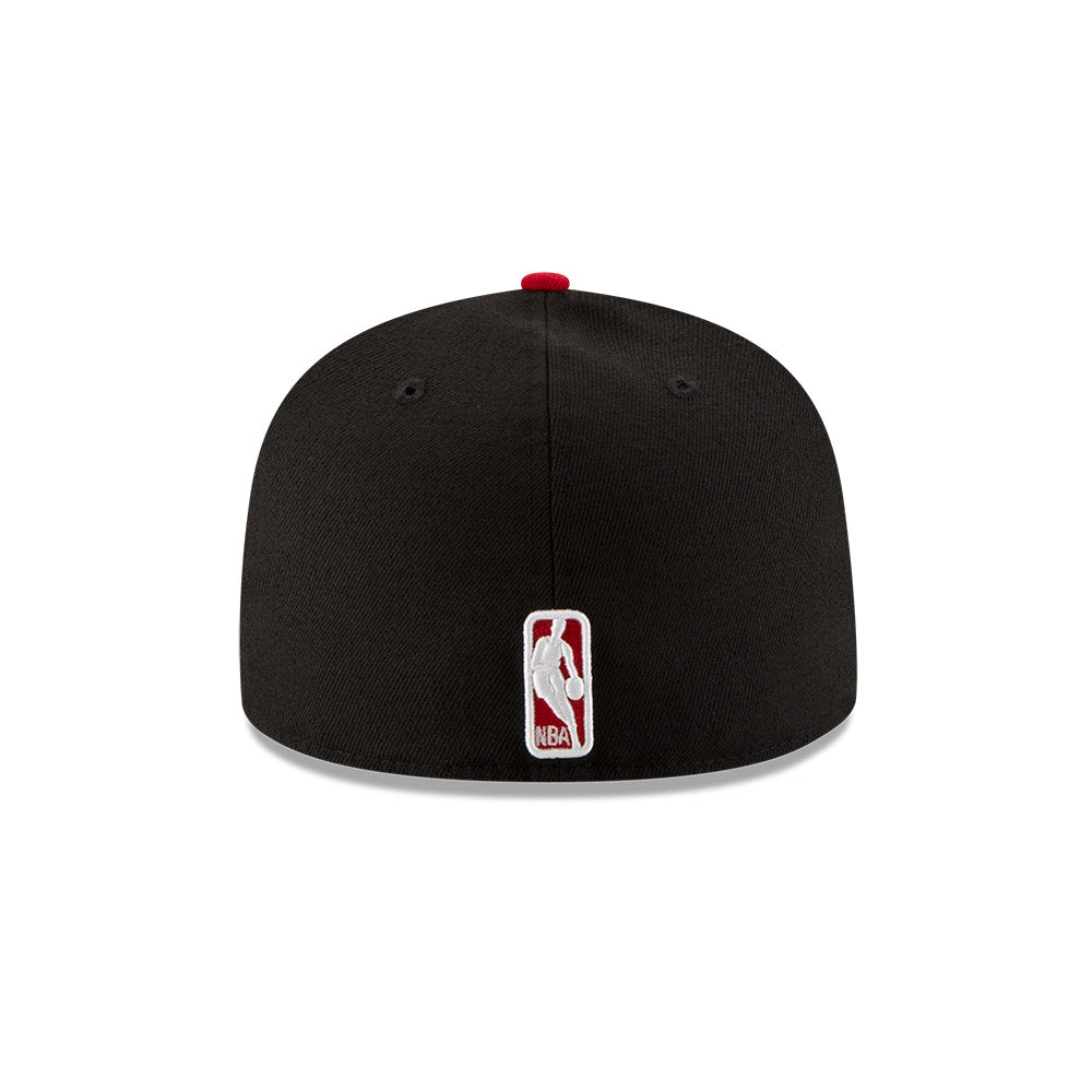 Chicago Bulls Black/Red Bill 59FIFTY Fitted Hat