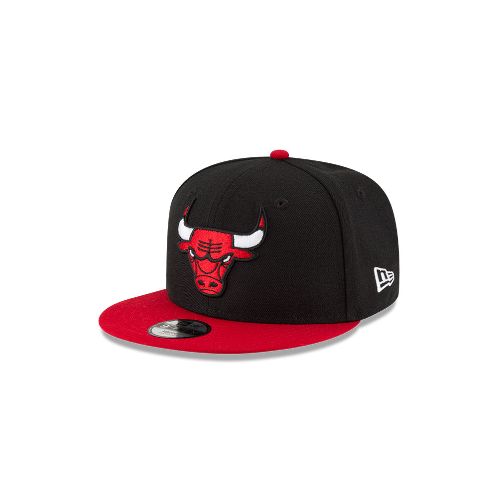Chicago Bulls Youth Black/Red Snapback Hat