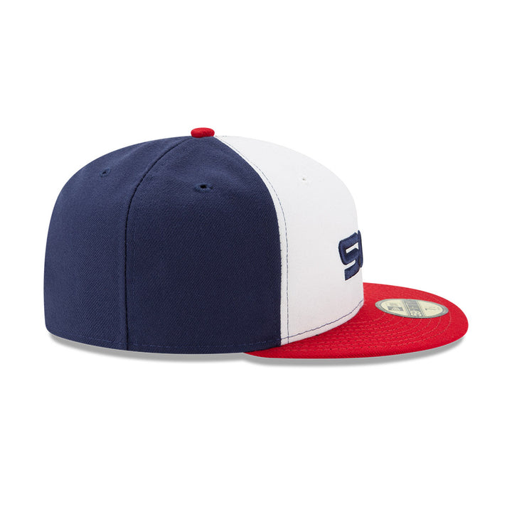 New Era Chicago White Sox Authentic Collection 59FIFTY Hat - White/Navy/Red