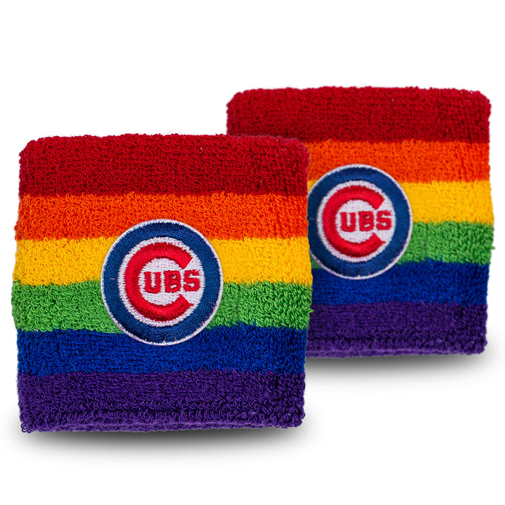 Chicago Cubs Pride Rainbow Wristbands