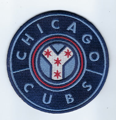 Chicago Cubs City Connect Y Collector Patch