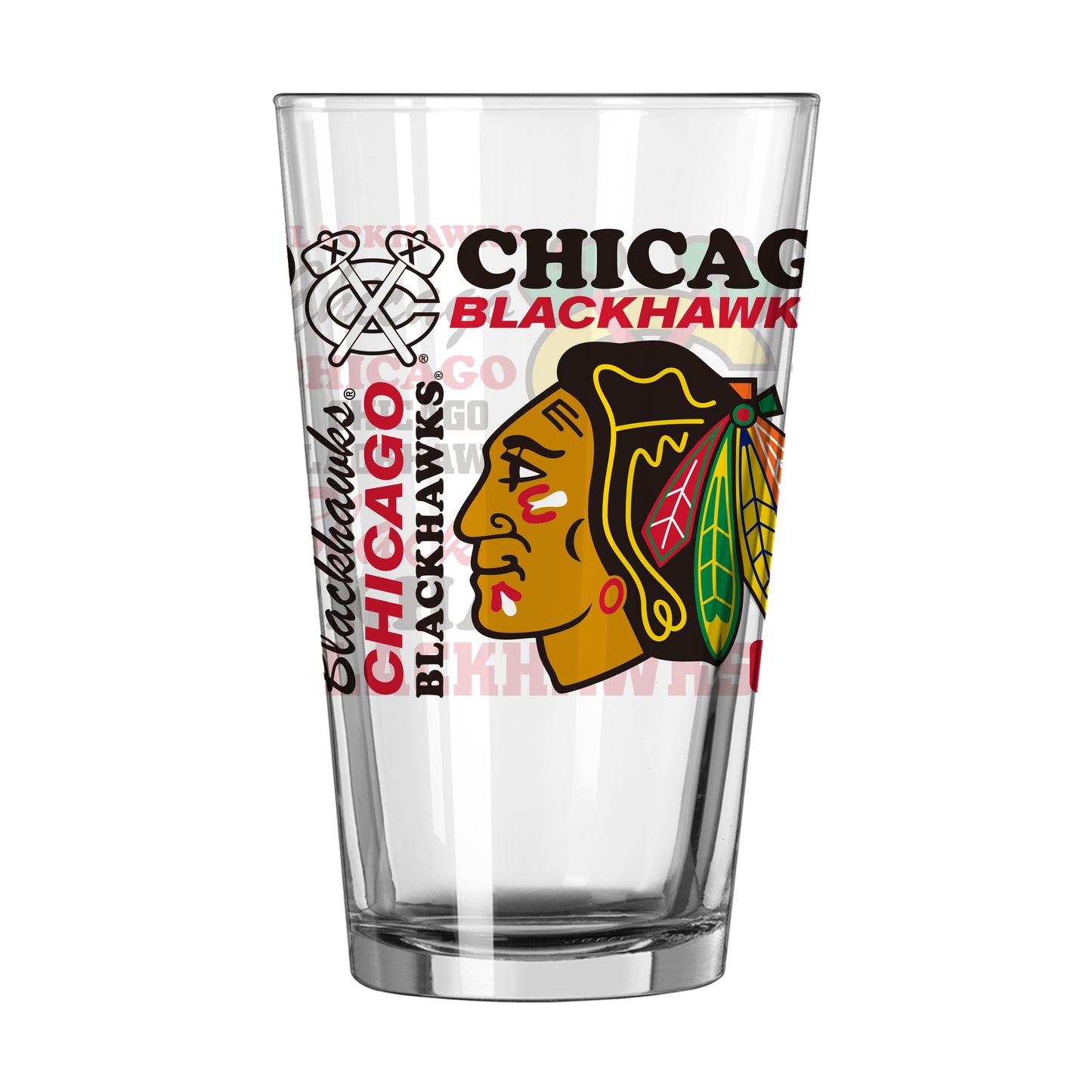 Chicago Blackhawks 16oz Spirit Pint Glass