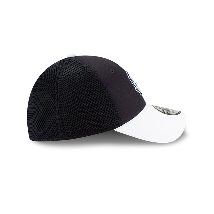 Flex Fitted Baseball Cap Hat - Navy Blue, Small-Medium 