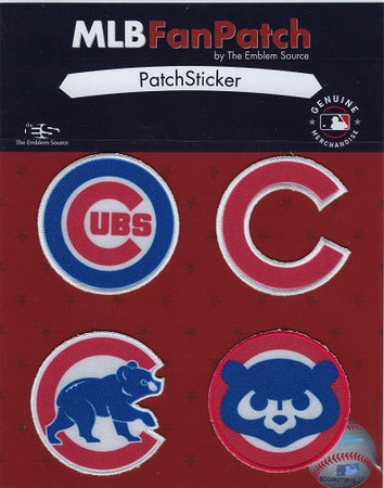 Chicago Cubs City Connect FanPatch 3 Pack Patch Sticker - Clark