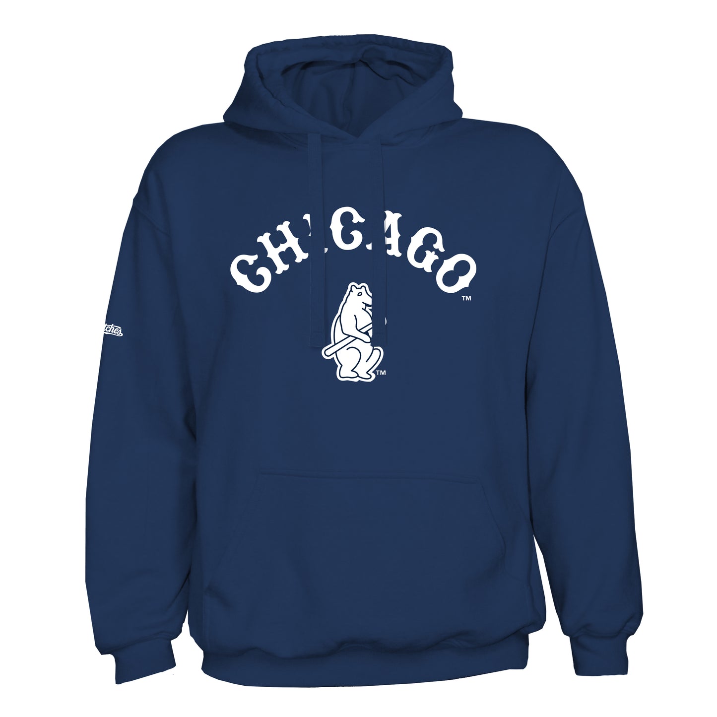 Chicago Cubs Navy 1914 Stitches Hoodie