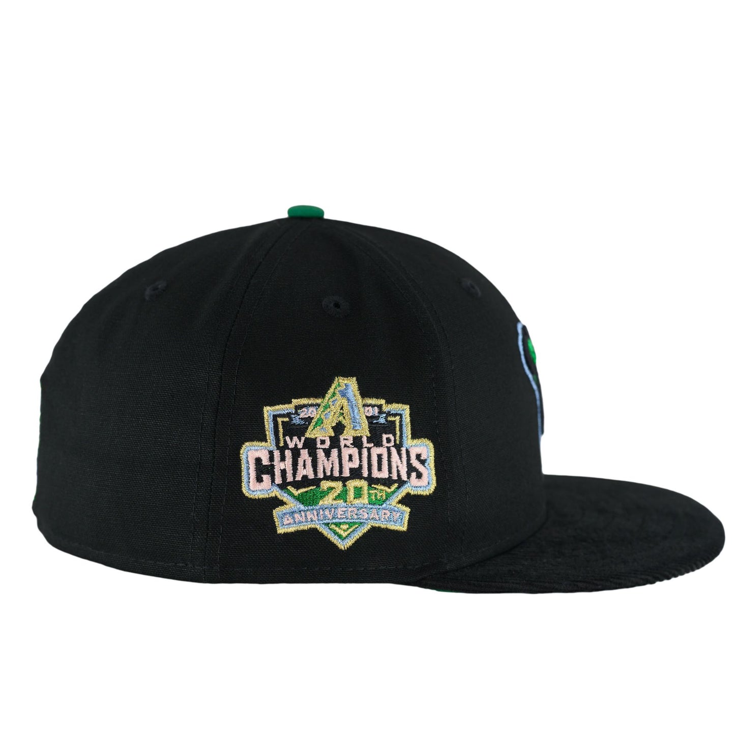 Arizona Diamondbacks Black Green New Era 59FIFTY Fitted Hat