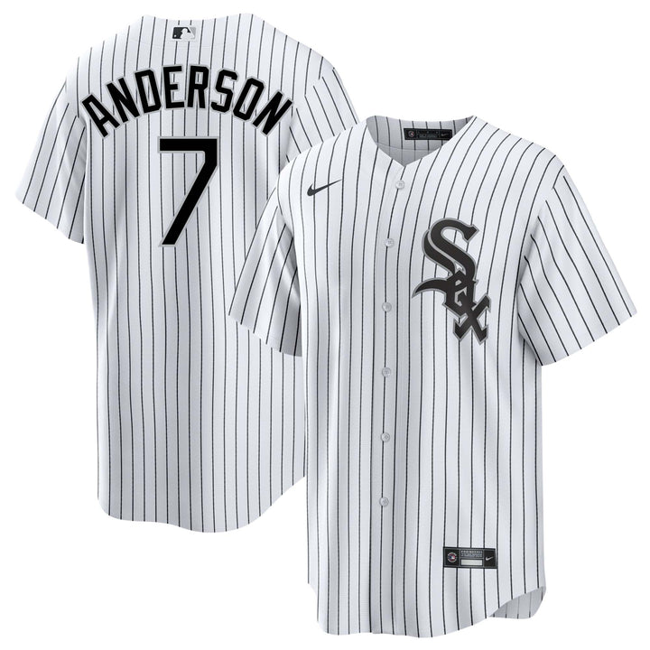 Chicago White Sox Tim Anderson Nike White Jersey*