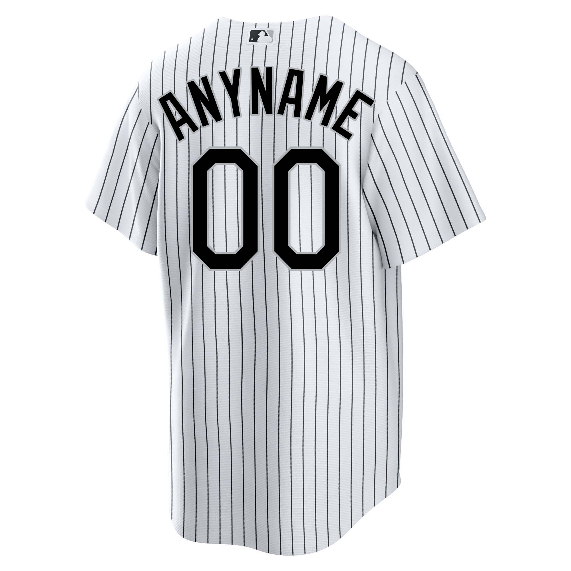 Custom made cheap white sox jersey