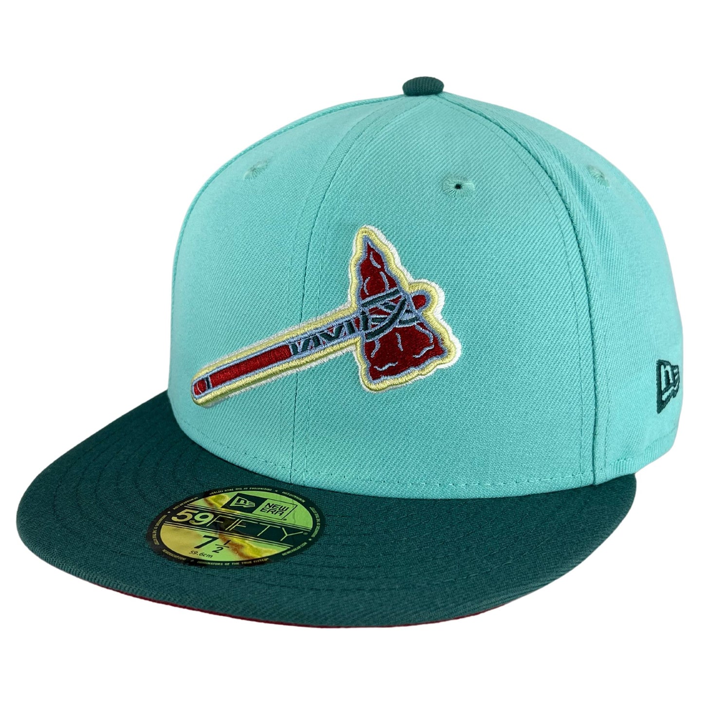 Atlanta Braves Blue Tint New Era 59FIFTY Fitted Hat