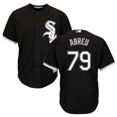 Jose Abreu Chicago White Sox #79 White Youth Cool Base Home Replica Jersey  (Small 8) : : Sporting Goods