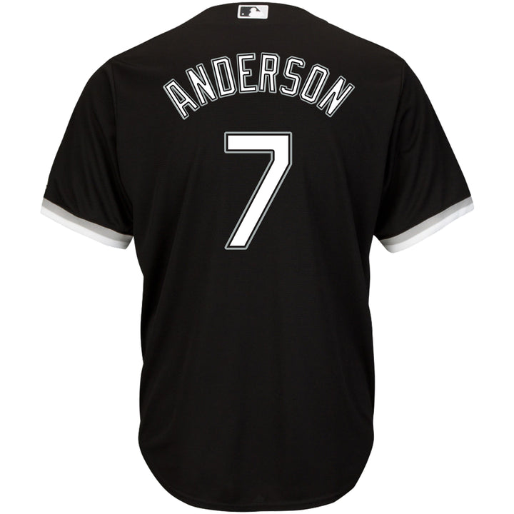 Tim Anderson Chicago White Sox Black Alternate Replica Men's Jersey