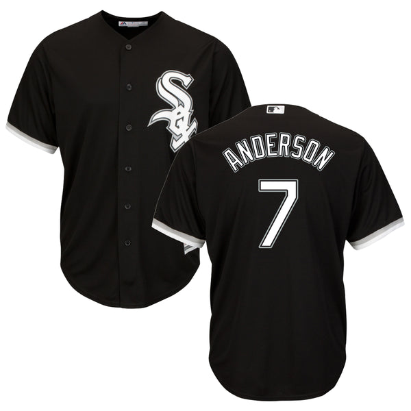 Nike Men's Chicago White Sox Tim Anderson Home White Replica Player Name Jersey