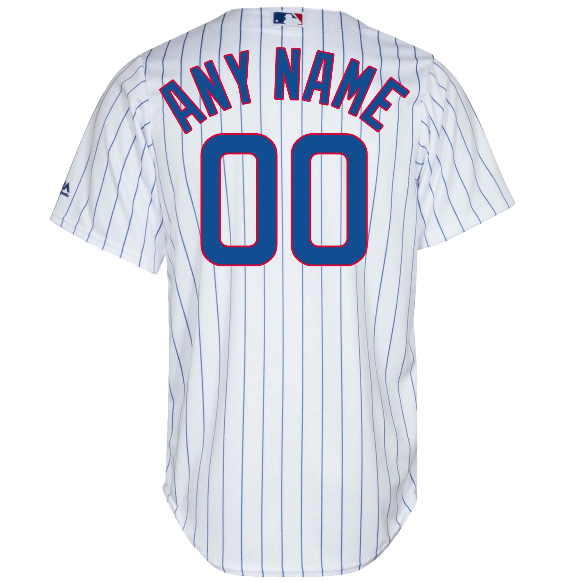 Cubs Majestic Home Flex Base Authentic Collection Custom Jersey White