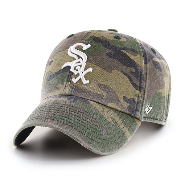 Chicago White Sox Camo Clean Up Adjustable Hat
