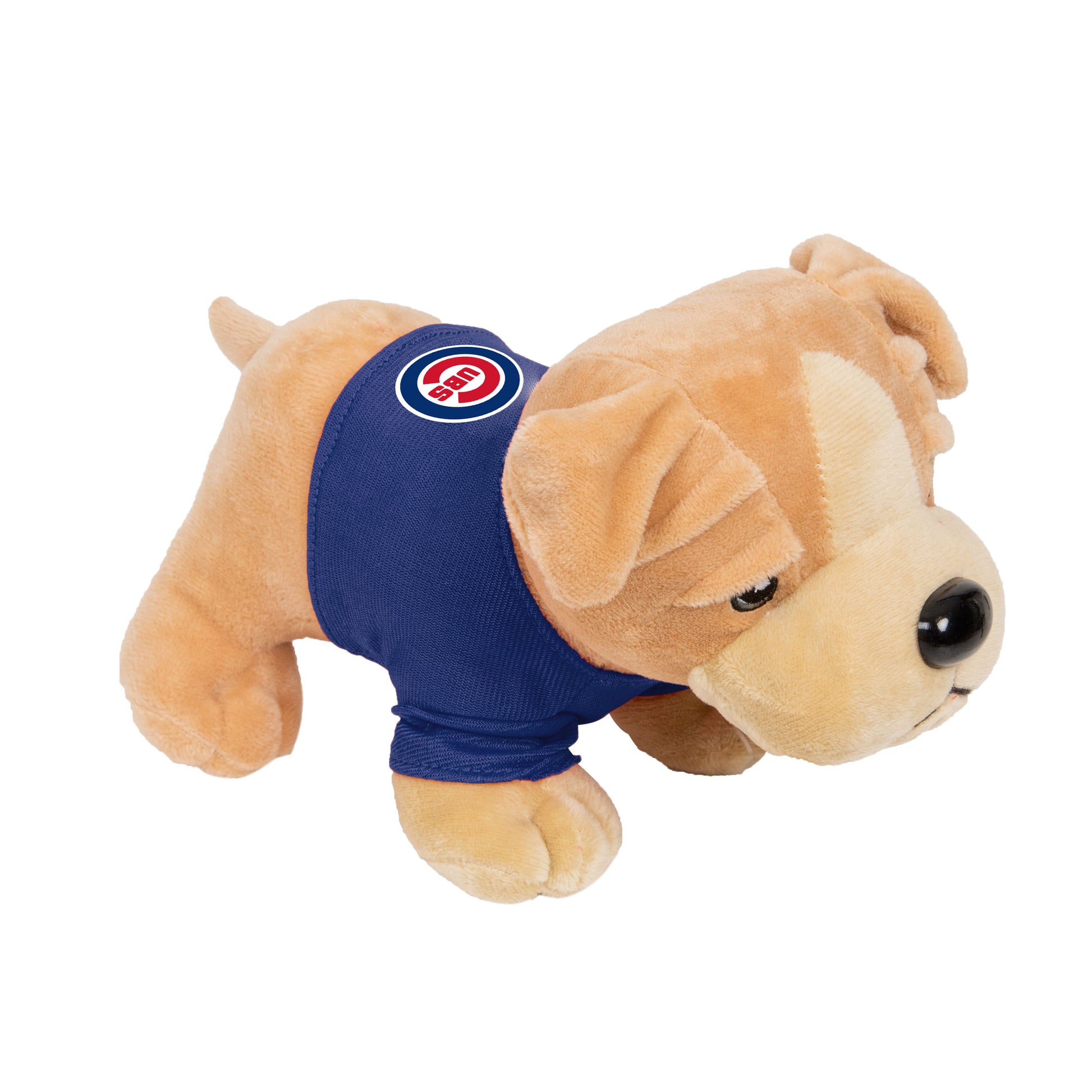 Chicago Cubs T-shirt Bulldog Stuffed Animal – Clark Street Sports